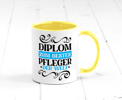 Bester Pfleger der Welt | Altenpfleger Pflegekraft lustig Humor Geschenkidee