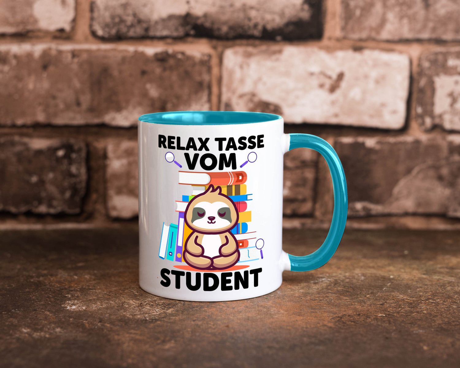 Relax Tasse: Student | Universität Uni Studium lustiger Spruch Geschenk Humor