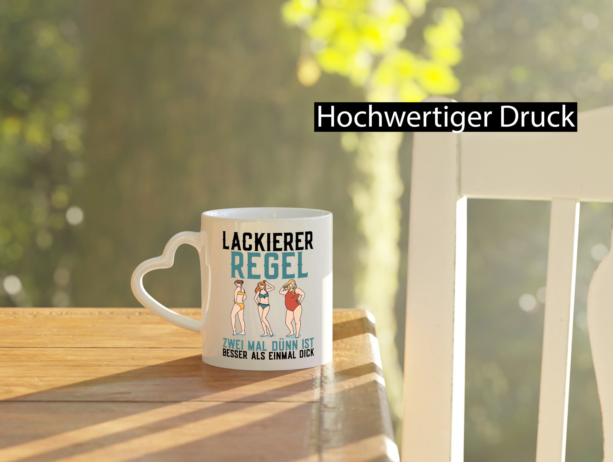 Lackierer Regel | Autolackierer Dünn oder Dick auftragen Geschenkidee Humor