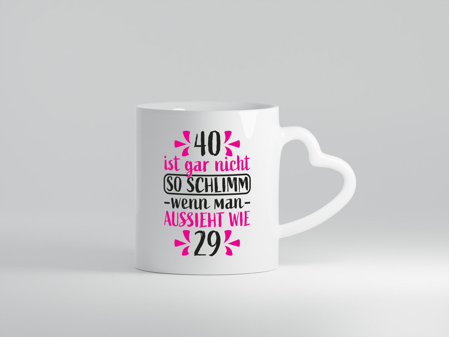 40 nicht schlimm | 40. Geburtstag Humor Geschenkidee Tasse