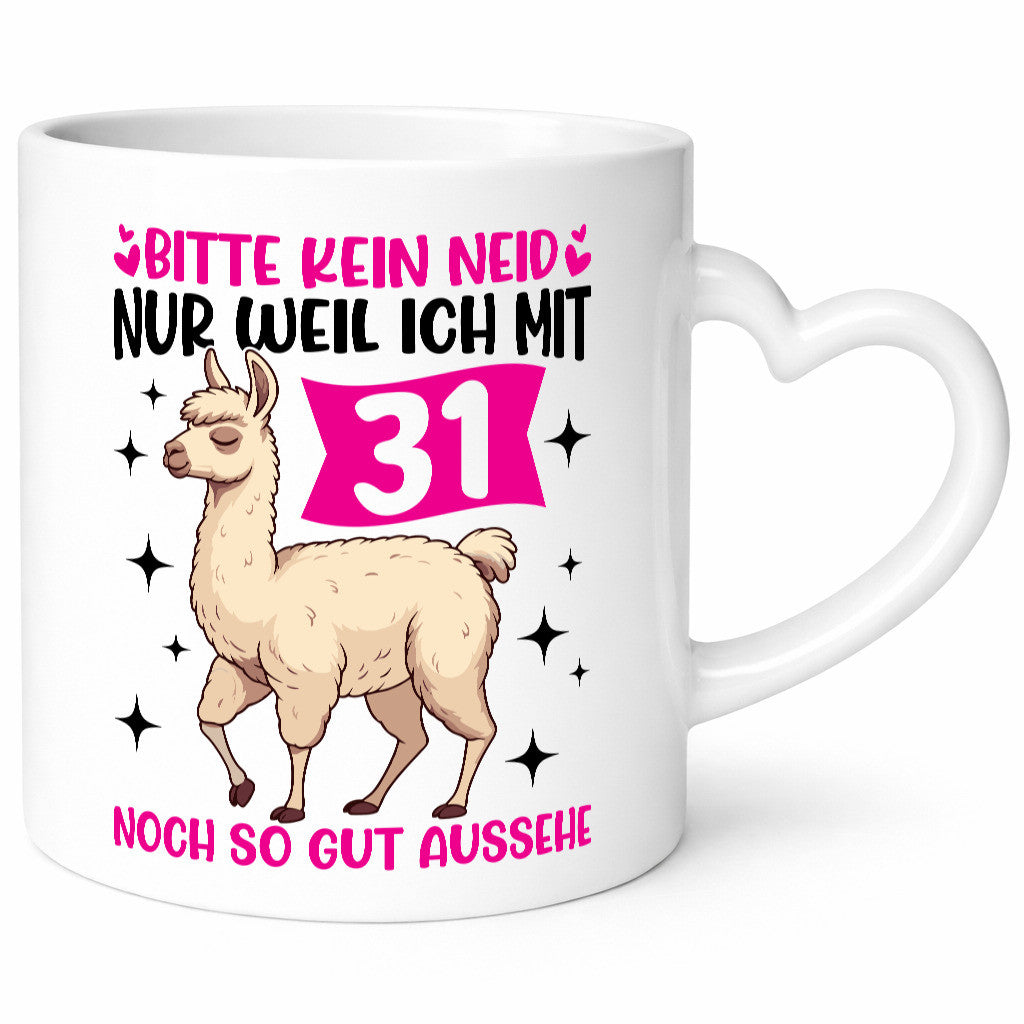 31. Geburtstag | 31 Jahre Lama gut aussehen lustiger Spruch Geschenk