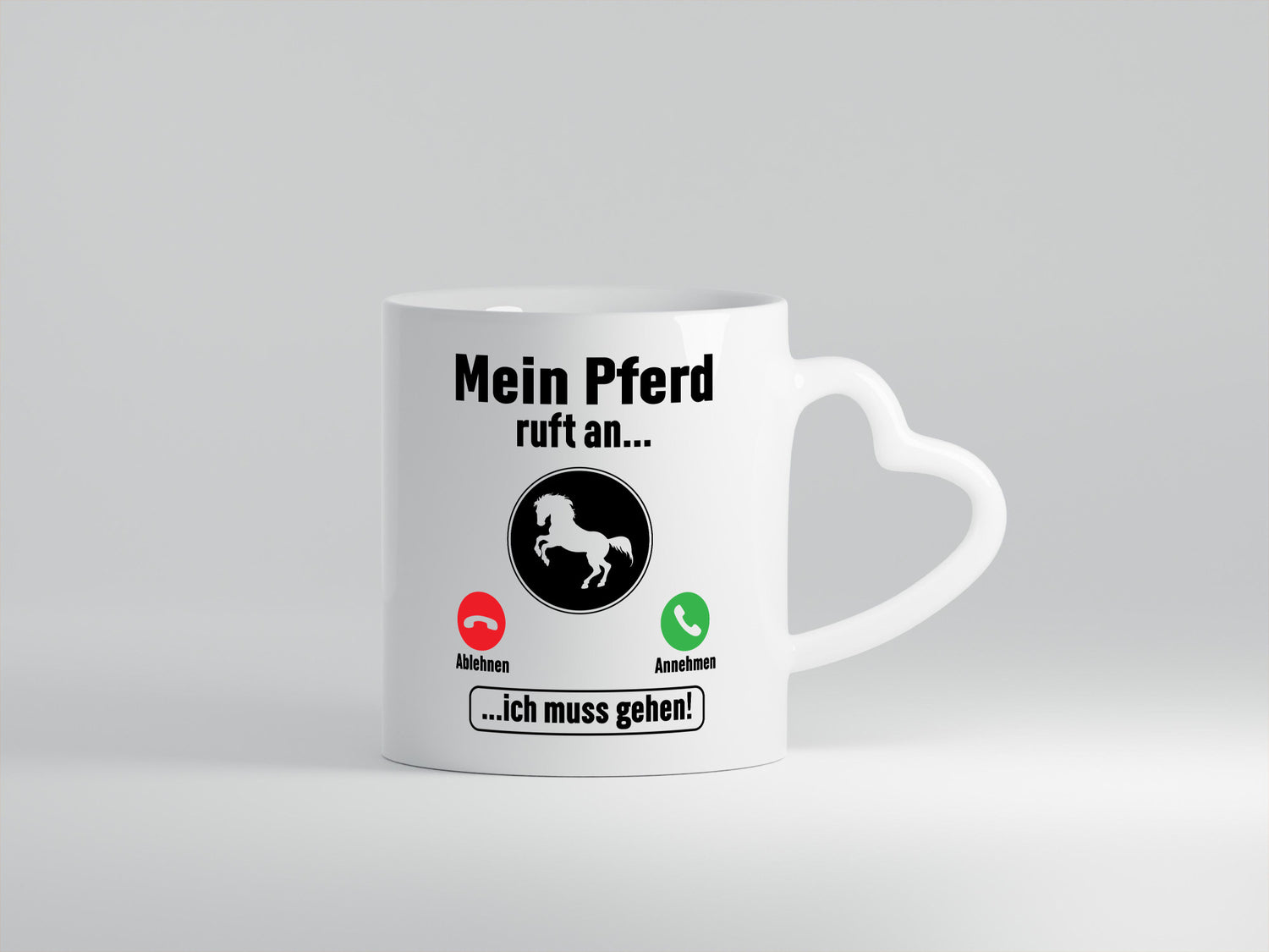 Mein Pferd ruft an | Pferdeliebhaber Reiten Geschenkidee Humor Tasse