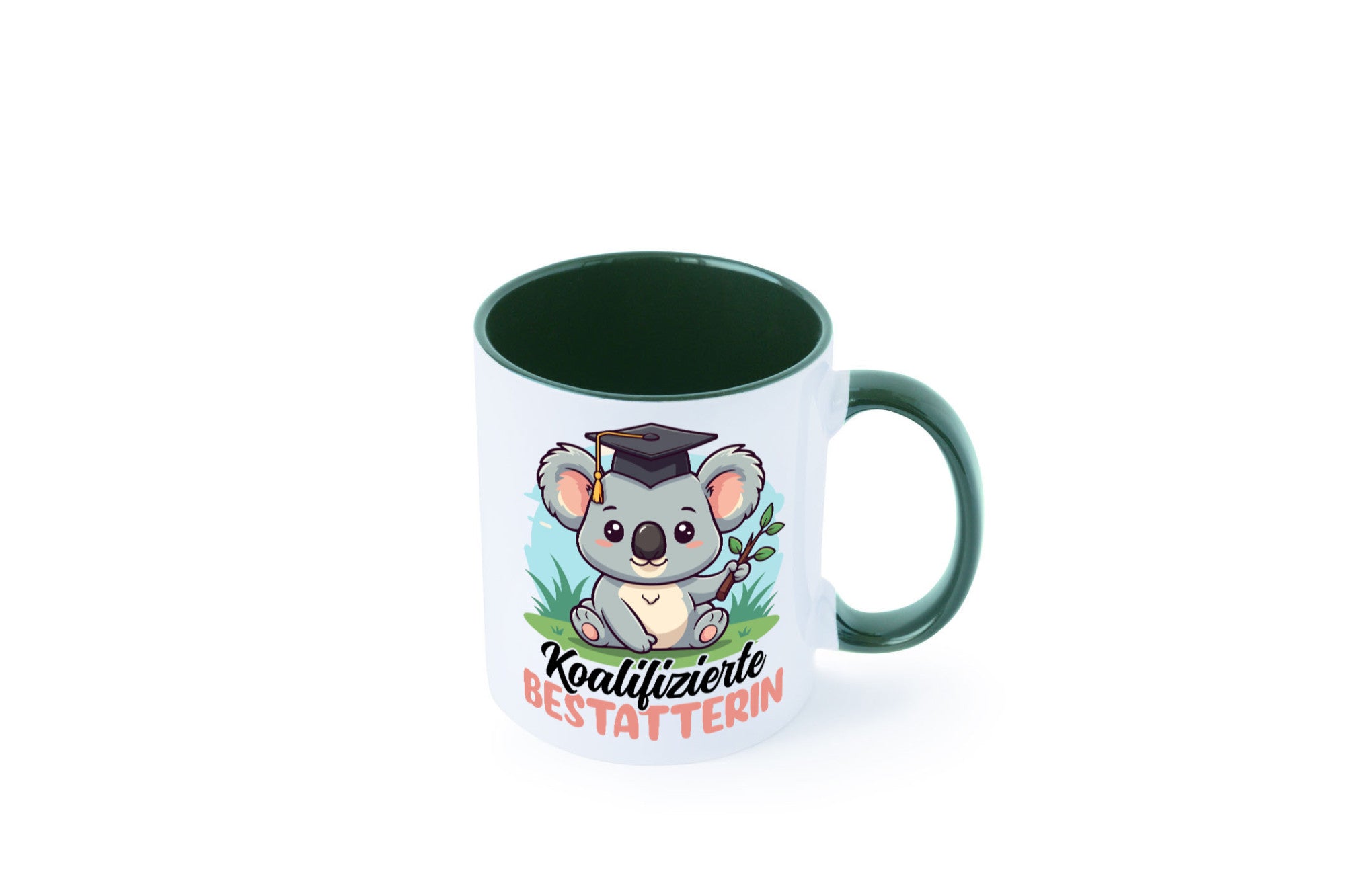 Koalifizierte Bestatterin | Bestattung Totengräberin Humor Geschenkidee Tasse