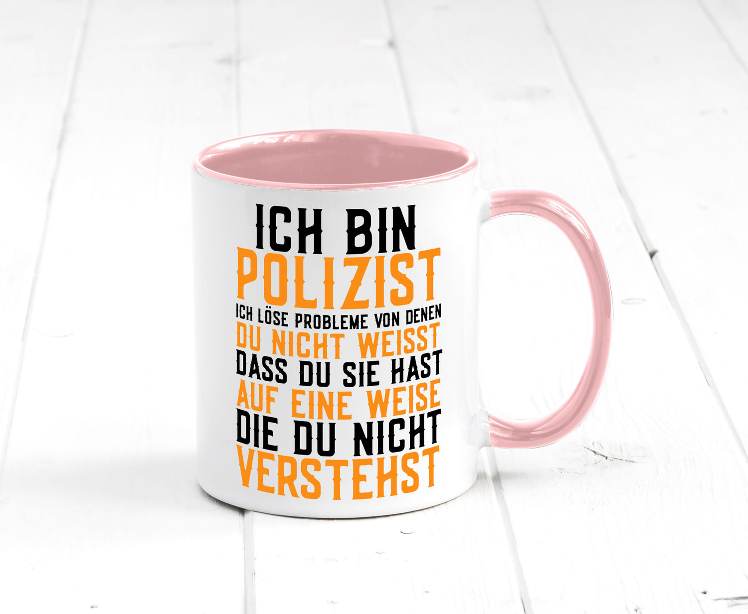 Ich bin Polizist | Polizei Beruf Job lustiger Spruch Geschenk Arbeit Kollegen