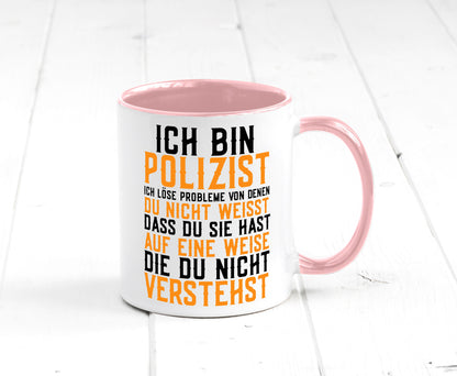 Ich bin Polizist | Polizei Beruf Job lustiger Spruch Geschenk Arbeit Kollegen