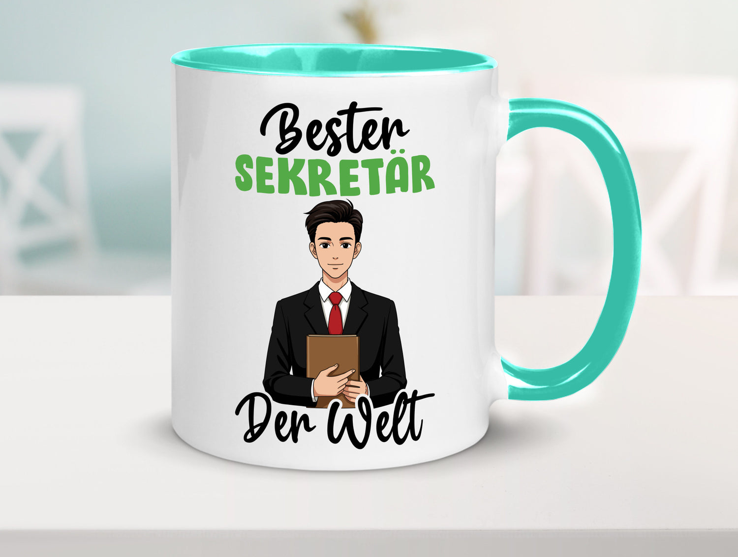 Bester Sekretär | Büro v2 lustiger Spruch Geschenk Arbeit Kollegen Tasse