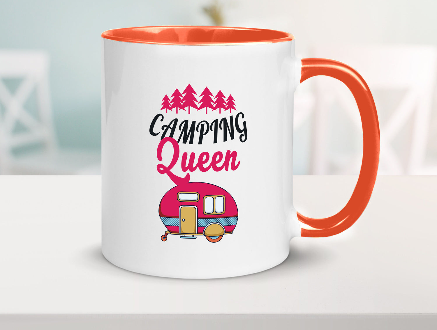 Camping Queen | Natur Lagerfeuer Geschenk Humor Geschenkidee lustiger Spruch