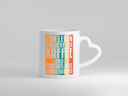 Zum Leben brauch ich Kaffee lustig Humor Geschenkidee Geschenk Tasse