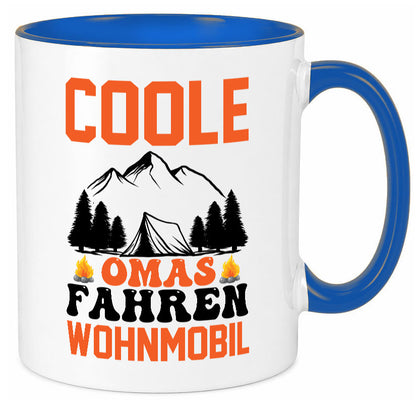 Coole Omas Fahren Wohnmobil | Camping lustig Familie Geschenkidee Geschenk Tasse
