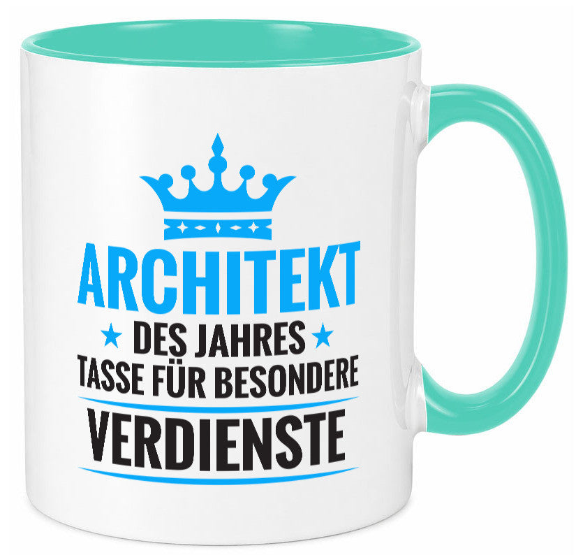 Besonderer Verdienst: Architekt | Architektur Büro Geschenkidee Arbeit Kollegen