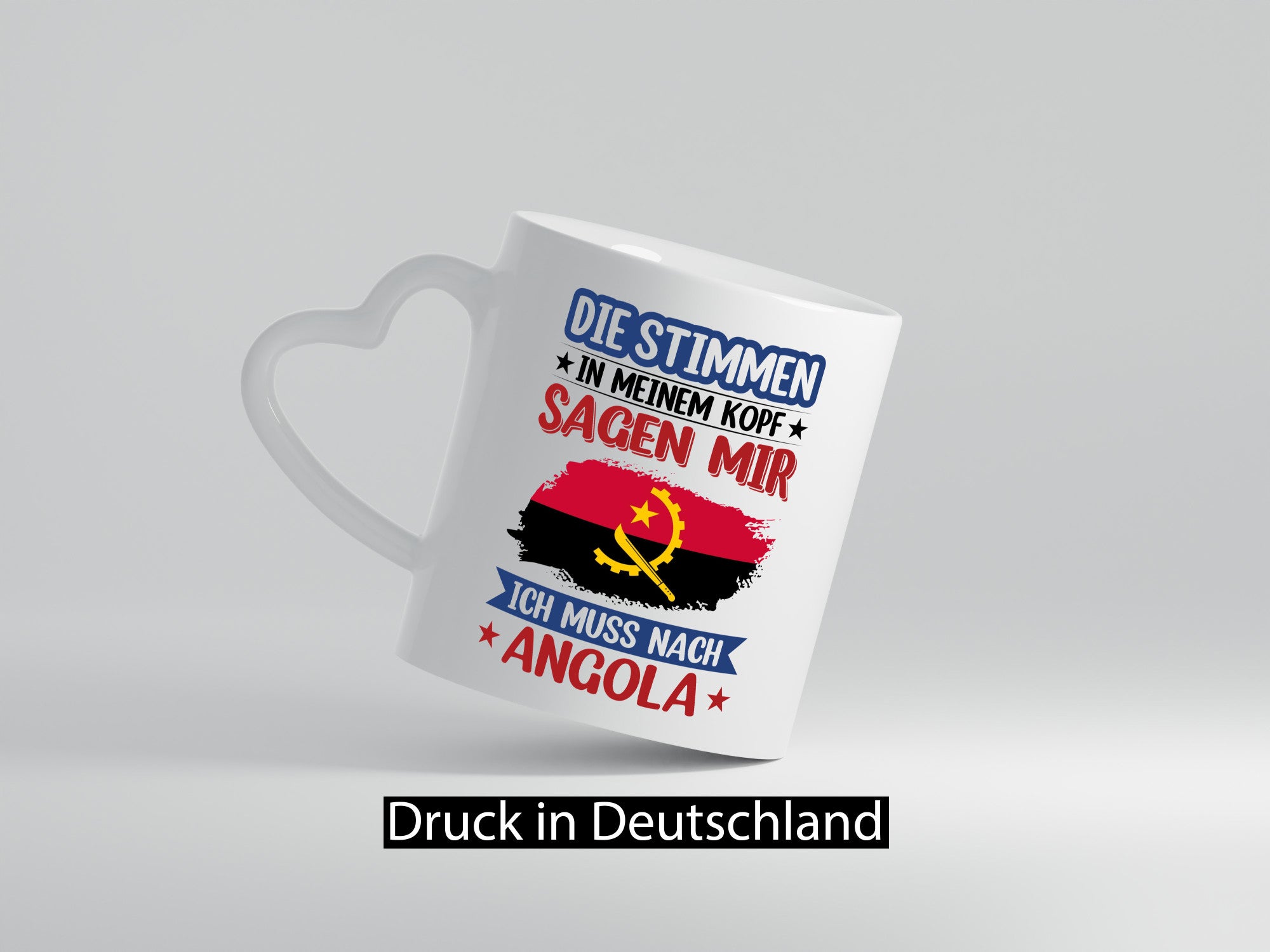 Angola | Urlaub Stimmen in meinem Kopf Traumland lustig Humor Geschenkidee