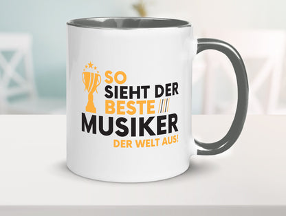 Der Weltbeste Musiker | Musik Musikant lustig Humor Geschenkidee Geschenk Tasse