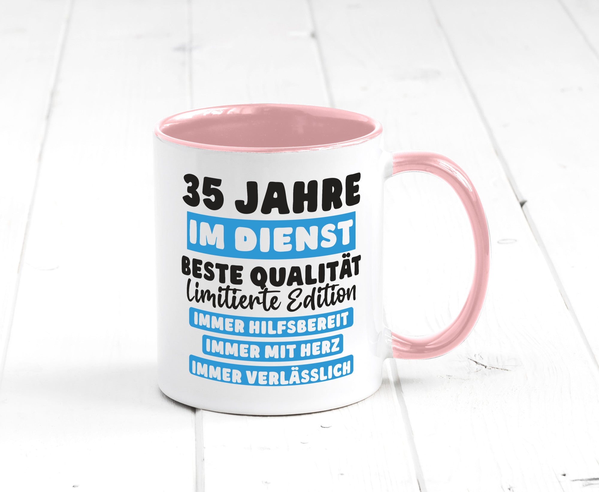 35 Jahre im Dienst | Jubiläum Arbeit v6 lustiger Spruch Geschenk Kollegen Büro