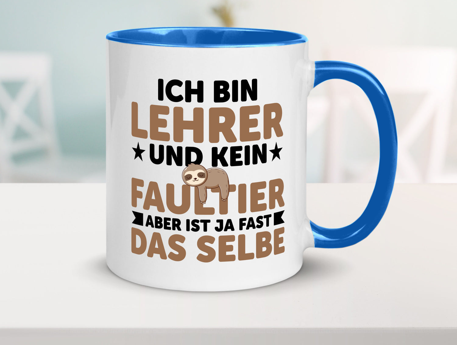 Ich bin kein Faultier: Lehrer | Schule Beruf Schüler Humor Arbeit Kollegen Büro