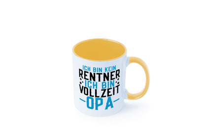 Rentner | Vollzeit Opa Pension Ruhestand Großvater lustiger Spruch Geschenk