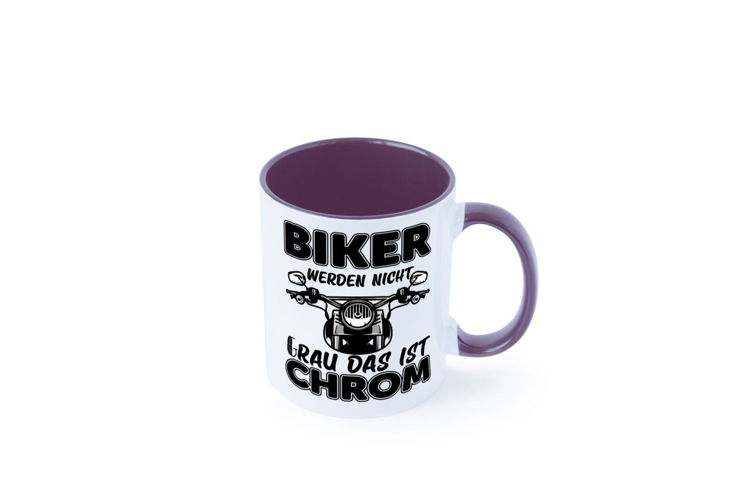 Biker werden nicht grau | Motorrradfahrer Tasse Humor Geschenkidee