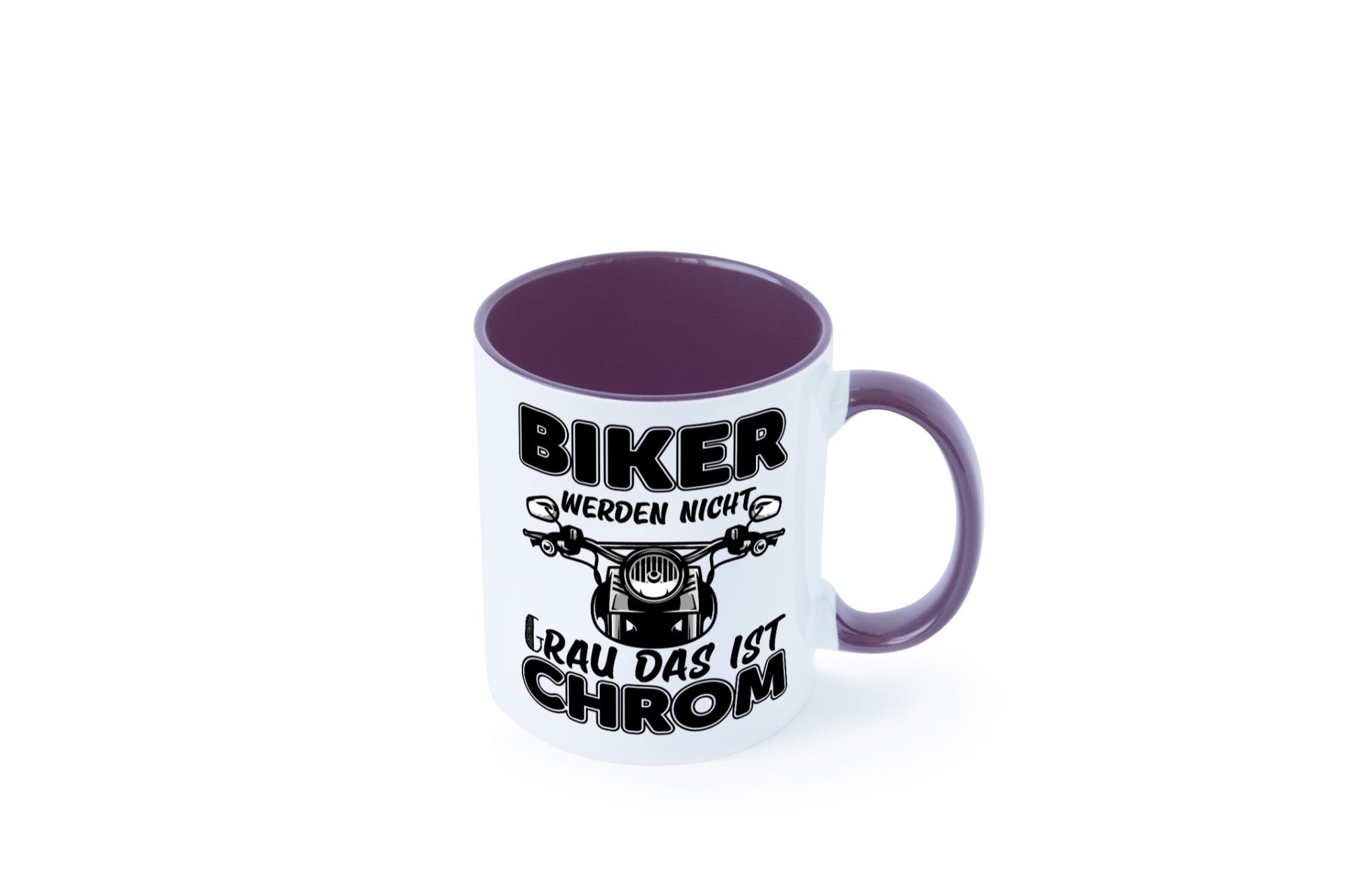 Biker werden nicht grau | Motorrradfahrer Tasse Humor Geschenkidee
