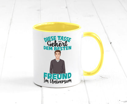 Im Universum: Freund | Beziehung Partner Liebe Geschenk Humor Geschenkidee