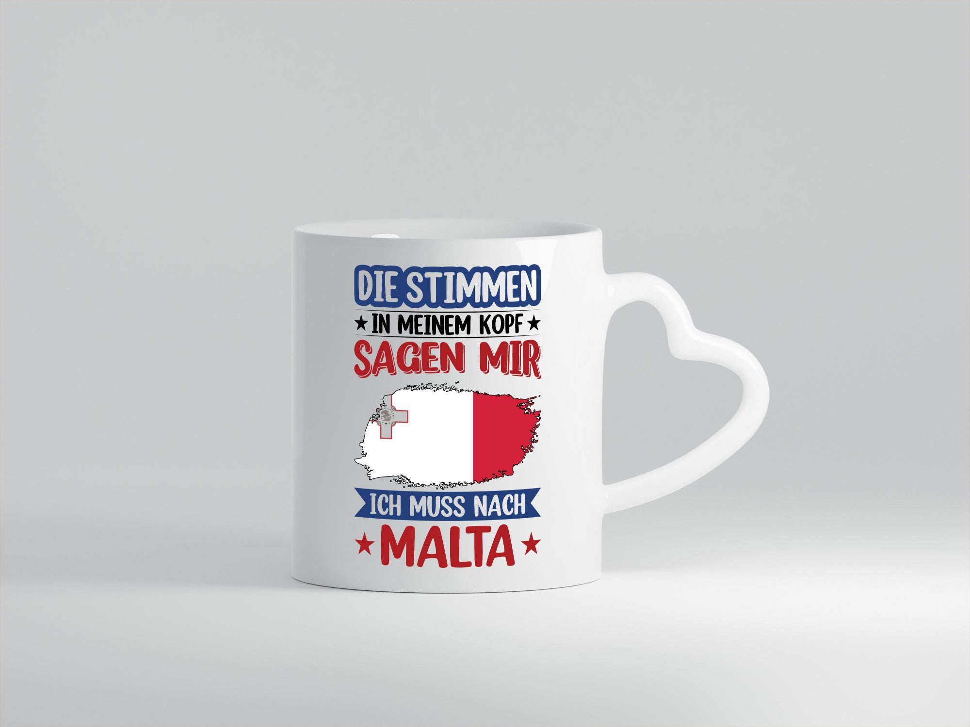 Malta | Urlaub Stimmen in meinem Kopf Traumland lustiger Spruch Geschenk Humor
