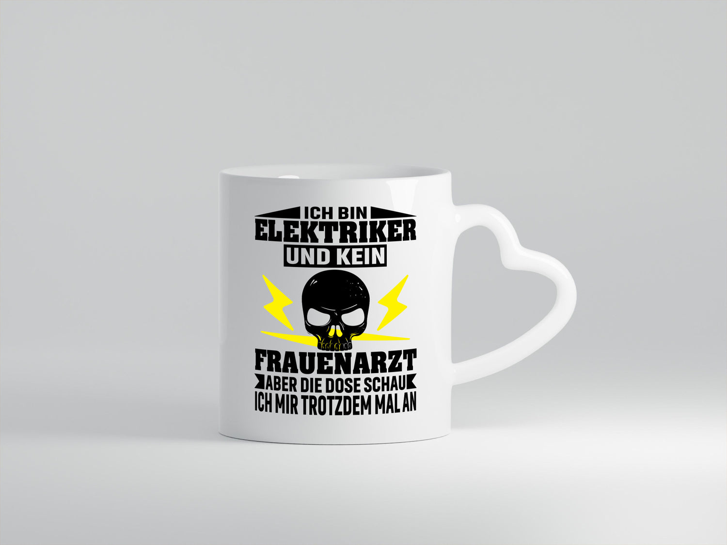 Ich bin Elektriker und kein Frauenarzt | Geschenk Humor Geschenkidee lustiger