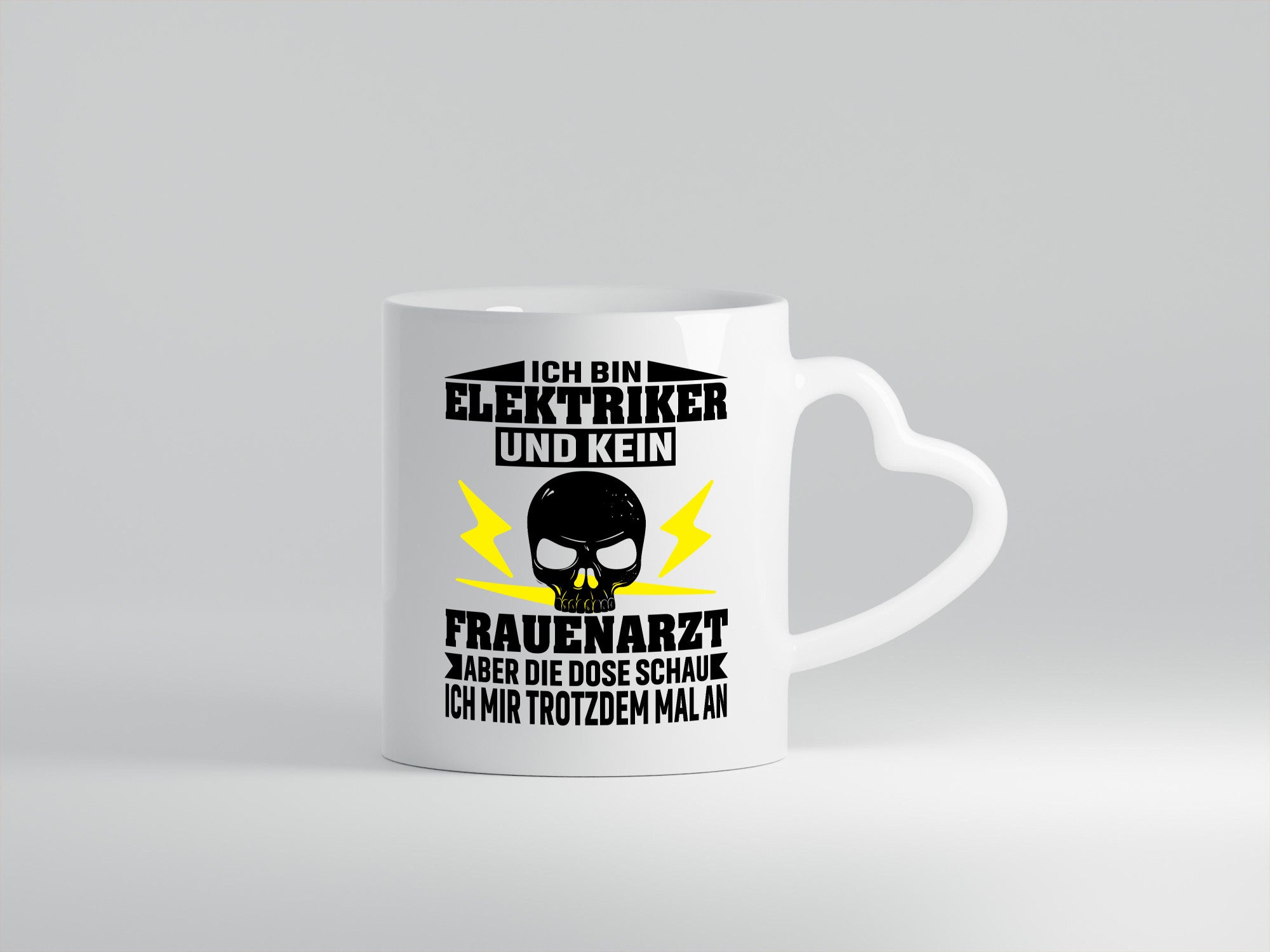 Ich bin Elektriker und kein Frauenarzt | Geschenk Humor Geschenkidee lustiger
