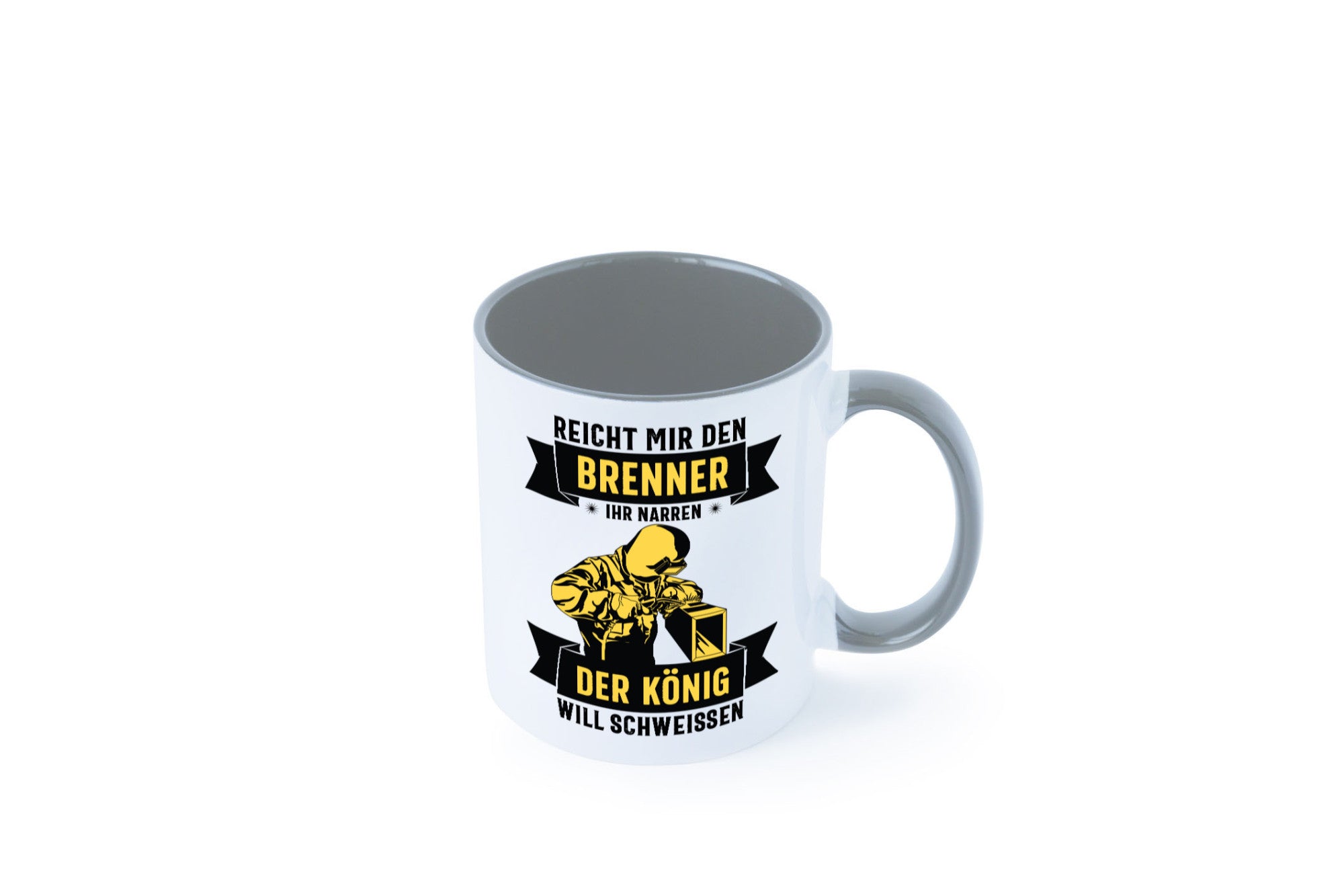 König will schweissen | Schweisser Sterne lustiger Spruch Geschenk Humor