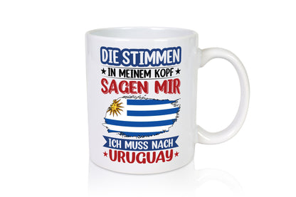 Uruguay | Urlaub Stimmen in meinem Kopf Traumland Geschenk Humor Geschenkidee