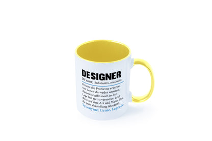 Designer Beruf | Gestalter Medien Schmuck Mode Geschenk Arbeit Kollegen Büro