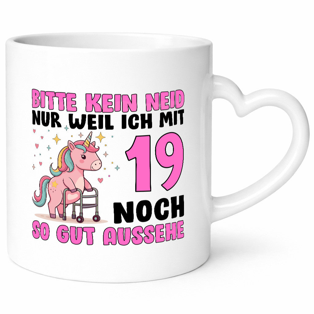 19. Geburtstag | 19 Jahre Mit noch so gut aussehen v2 lustiger Spruch Geschenk