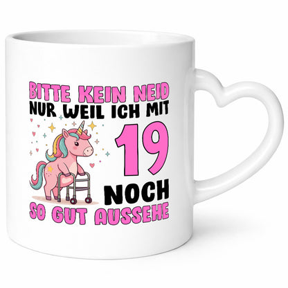 19. Geburtstag | 19 Jahre Mit noch so gut aussehen v2 lustiger Spruch Geschenk