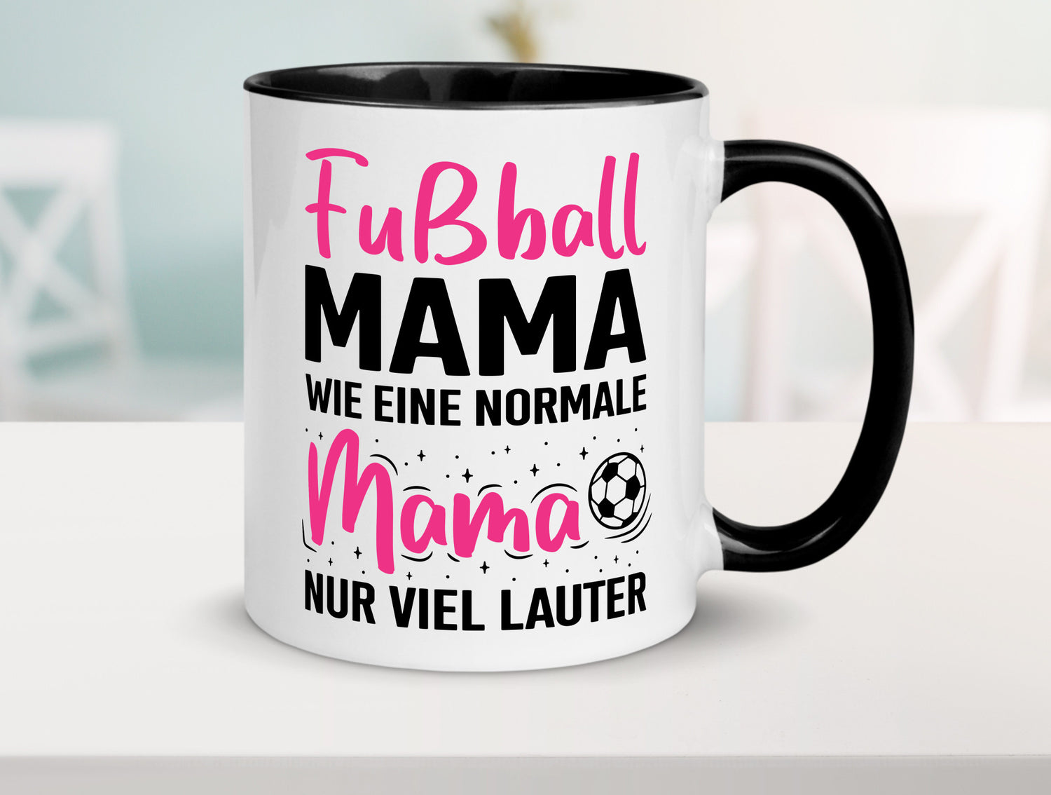 Fußball Mama | Coole Muttertag Geschenk Familie Geschenkidee lustiger Spruch