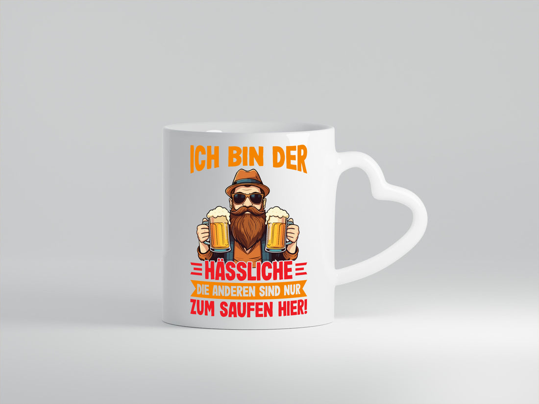 Ich bin der Hässliche | JGA Hochzeit Geschenkidee Humor Tasse