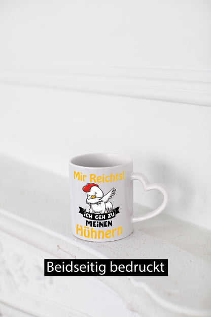 Ich geh zu meinen Hühnern | Hühnerstall Hühnerliebaber Geschenkidee Humor Tasse