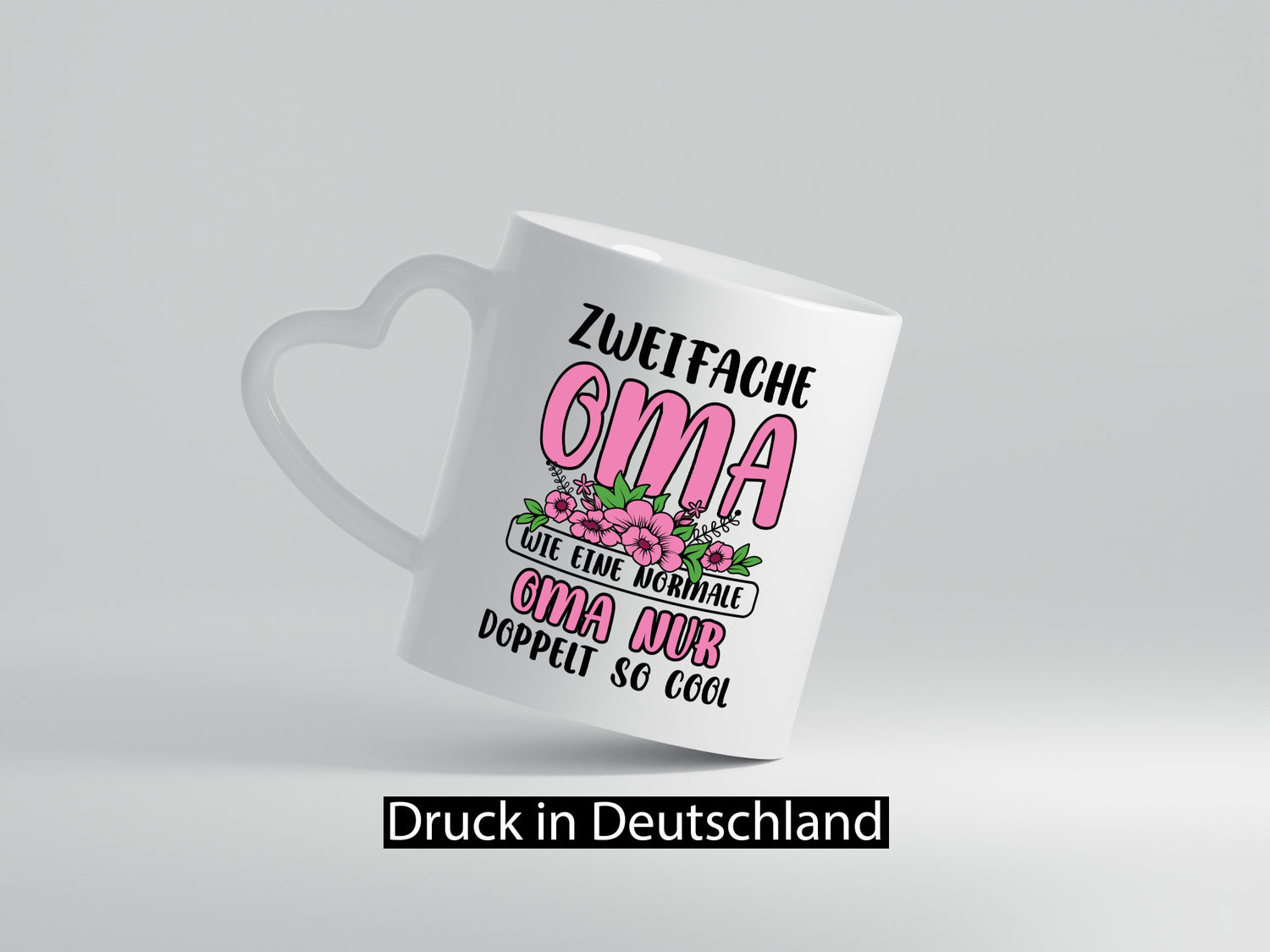 Zweifache Oma wie eine normale nur doppelt so cool lustiger Spruch Geschenk