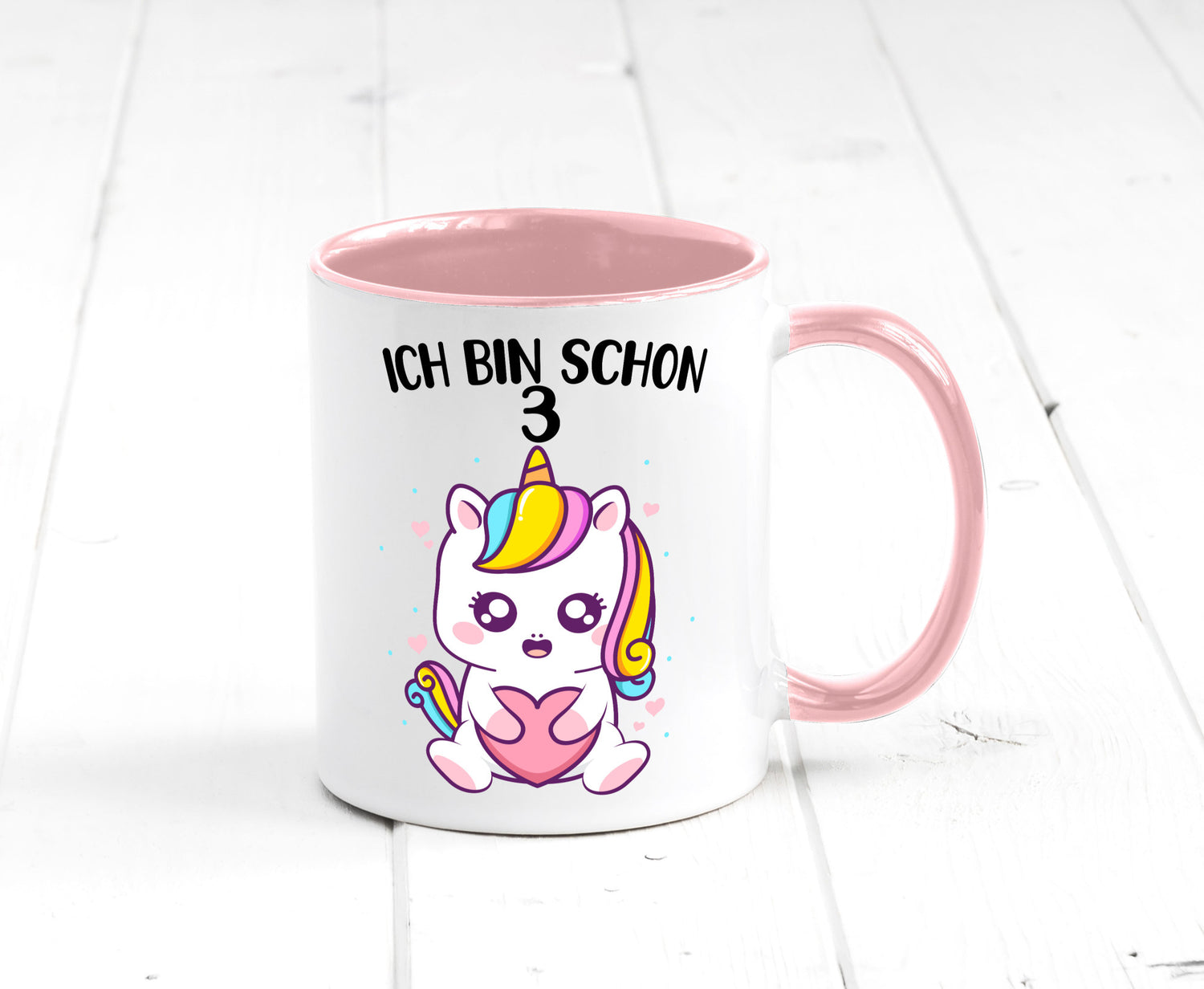 3. Geburtstag | Ich bin schon 3 Jahre Einhorn Mädchen lustig Geschenkidee