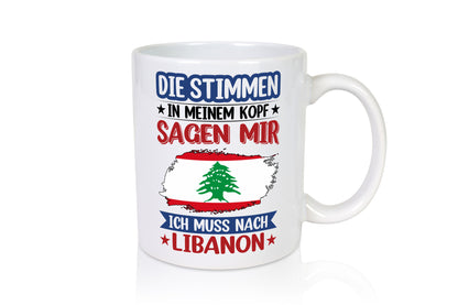 Libanon | Urlaub Stimmen in meinem Kopf Traumland lustig Humor Geschenkidee