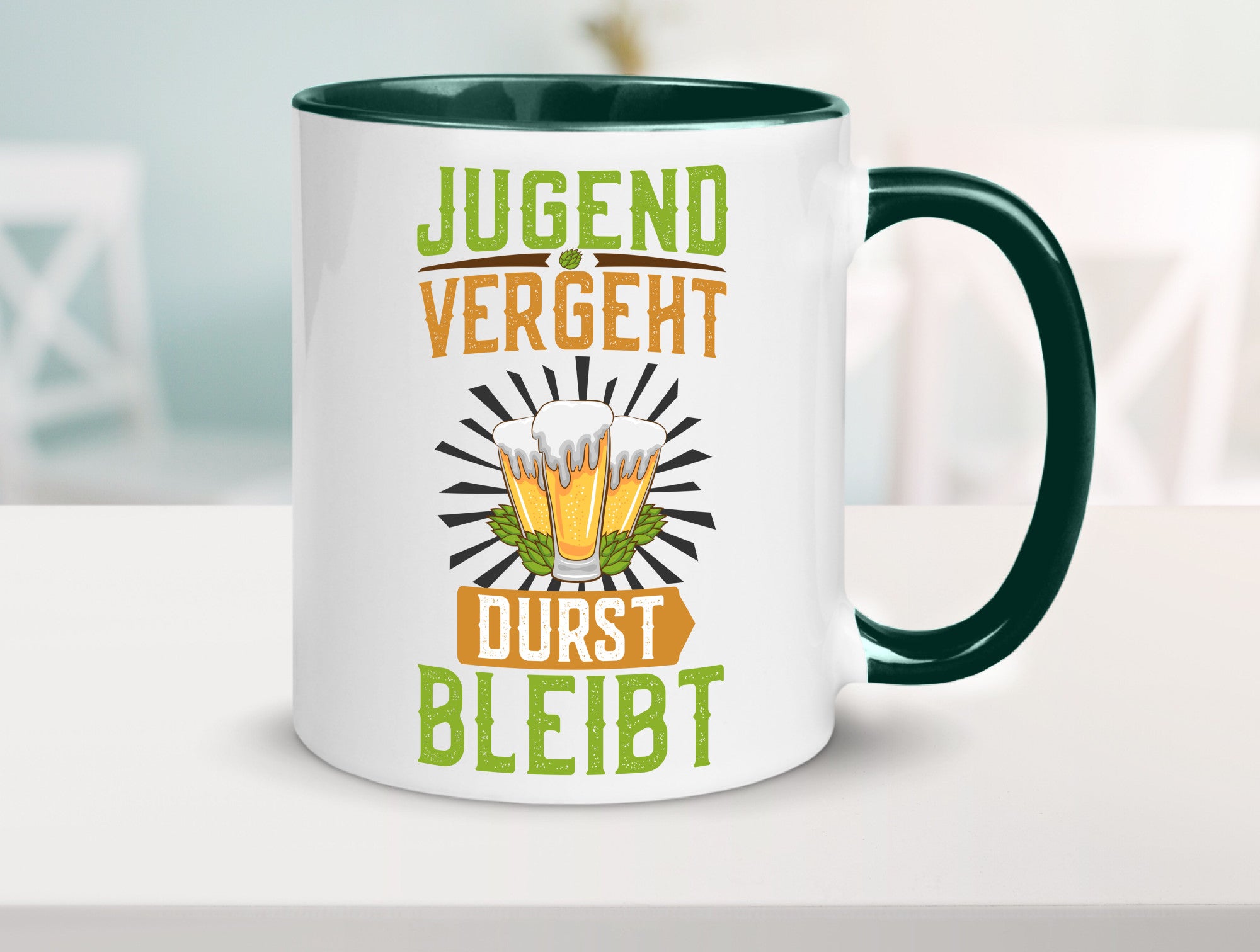 Jugend vergeht durst bleibt | Biertrinker Bierliebhaber lustiger Spruch