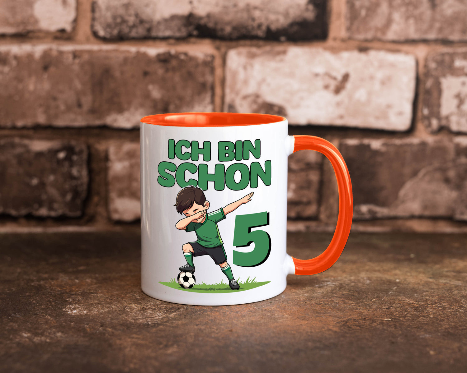 5. Geburtstag | 5 Jahre Fußballer lustiger Spruch Geschenk Geschenkidee Tasse