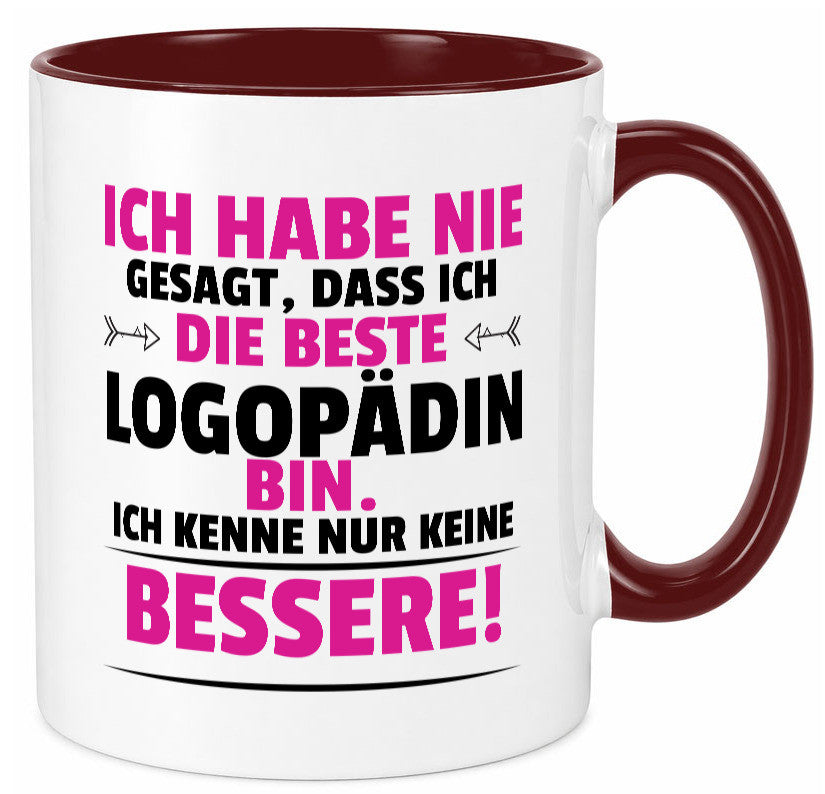 Die Beste Logopädin | Sprachtherapie Geschenk Humor Geschenkidee lustiger