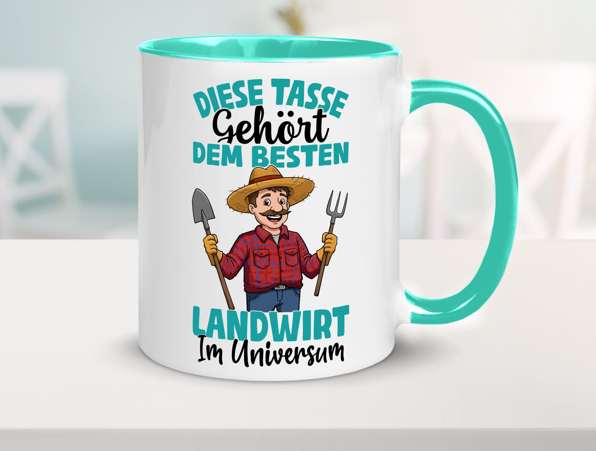 Im Universum: Landwirt | Bauer Landwirtschaft lustiger Spruch Geschenk Humor