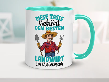 Im Universum: Landwirt | Bauer Landwirtschaft lustiger Spruch Geschenk Humor