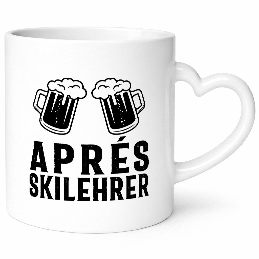 Apres Skilehrer | Biergläser Geschenkidee Humor Tasse