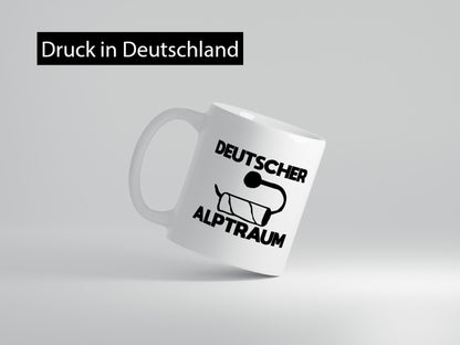 Deutscher Alptraum Humor Geschenkidee Tasse