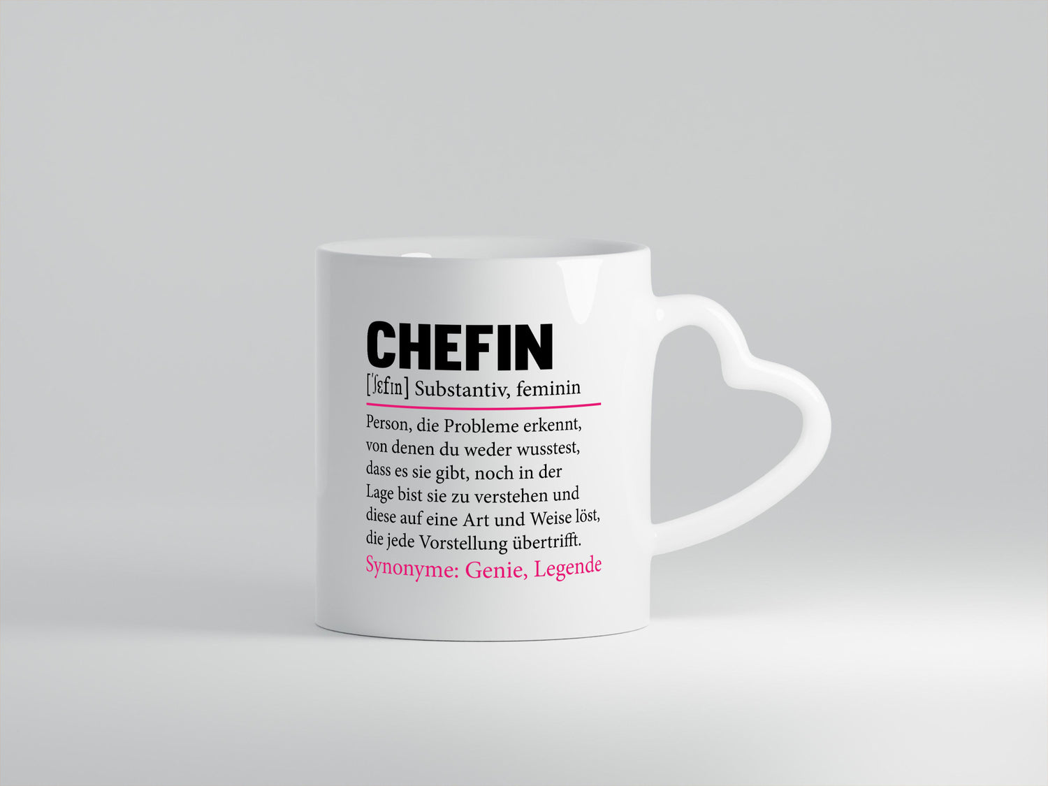 Chefin | lustig Führungskraft Vorgesetzte lustiger Spruch Geschenk Arbeit