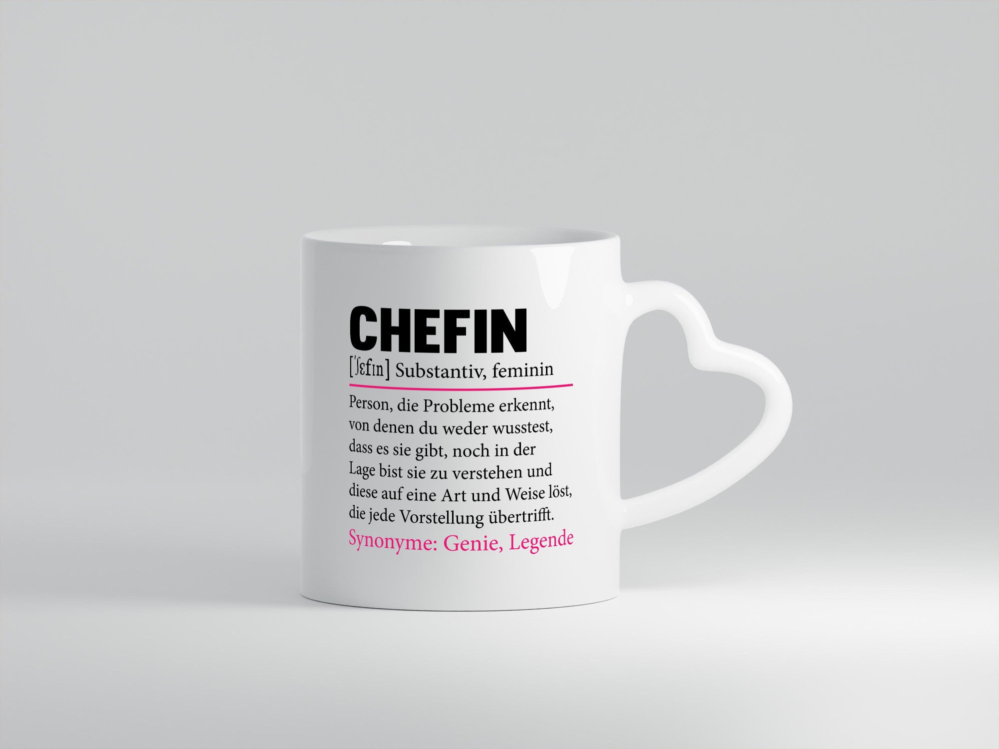 Chefin | lustig Führungskraft Vorgesetzte lustiger Spruch Geschenk Arbeit