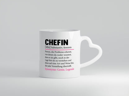 Chefin | lustig Führungskraft Vorgesetzte lustiger Spruch Geschenk Arbeit