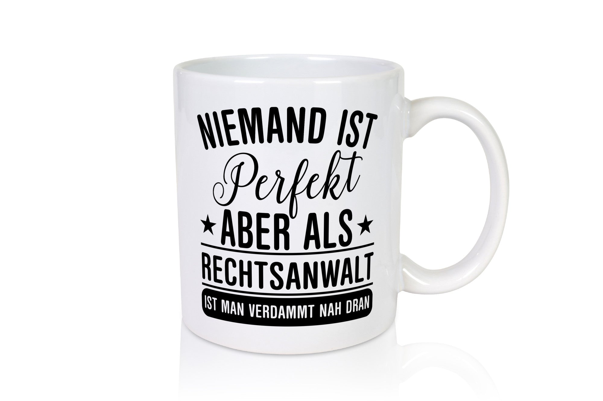 Verdammt nah dran: Rechtsanwalt | Anwalt Jurist Geschenk Humor Geschenkidee