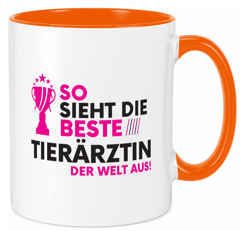 Die Weltbeste Tierärztin | Mediziner Tiermedizin lustiger Spruch Geschenk