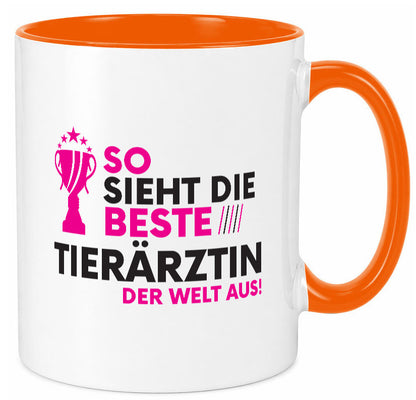 Die Weltbeste Tierärztin | Mediziner Tiermedizin lustiger Spruch Geschenk