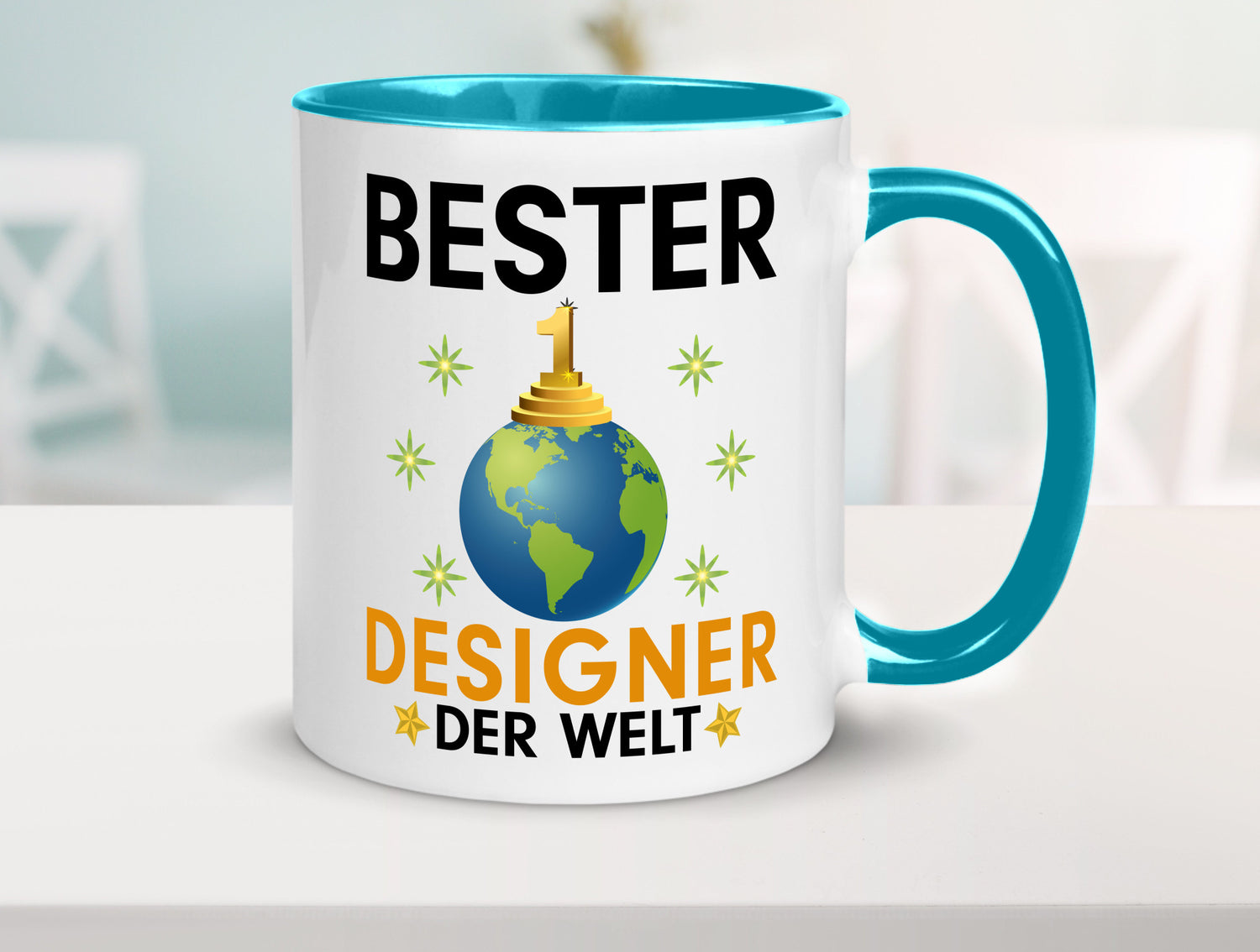 Welt Bester Designer Beruf | Mode Geschenk Arbeit Kollegen Büro lustiger Spruch